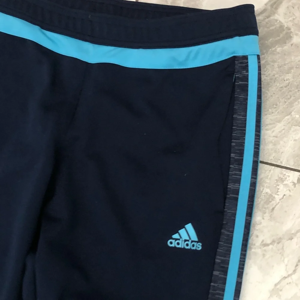 ADIDAS Tiro 15 Soccer Trainings Women Pants Climacool tech | Blue | M